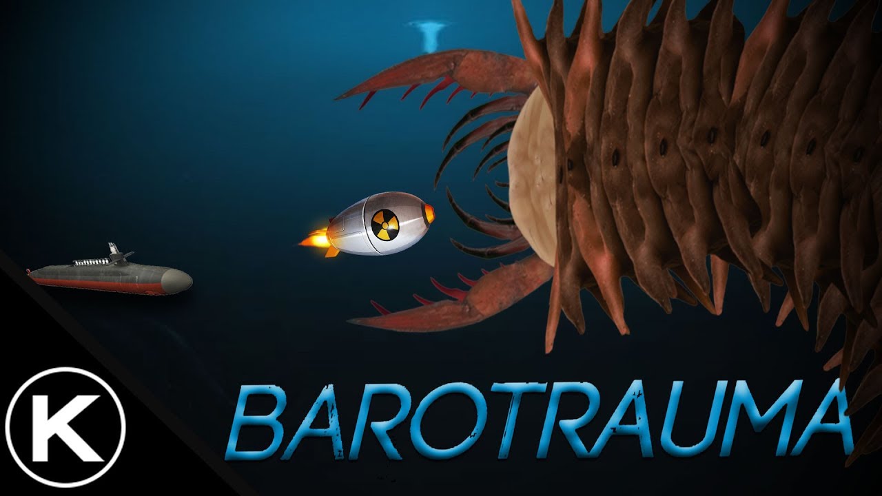 Endworm VS Nuke! ( Barotrauma Funny Moments With Friends ) - YouTube