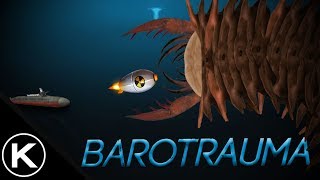 Endworm VS Nuke! ( Barotrauma Funny Moments With Friends )