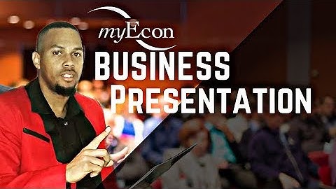 myEcon Business Presentation 2018 Watch Now!!