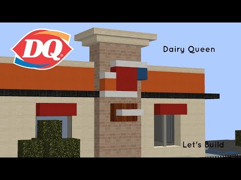 Minecraft Dairy Queen Let S Build Part 1 Youtube