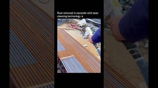 How does laser cleaning technology work? 😧 | Satyaa Sir #laser #technology #cleaning #shorts