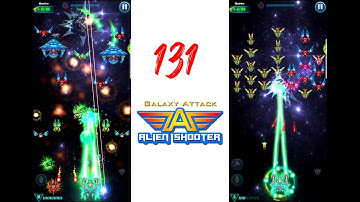 WALKTHROUGH Level 131 Alien Shooter [Campaign] Galaxy Attack: Best Arcade Shoot up Game Mobile