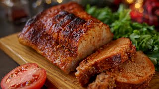 Шикарное мясо, запеченное в духовке | Свиная корейка