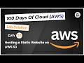 Day 39: Hosting a Static Website on AWS S3