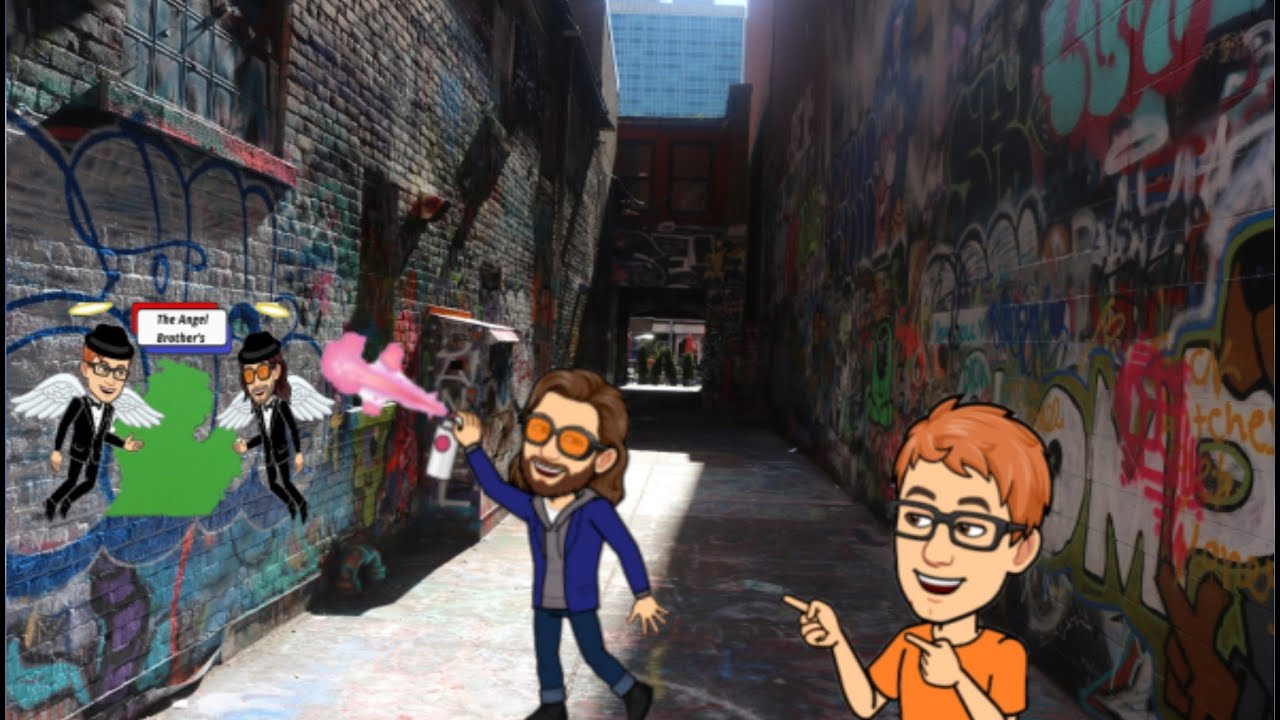 Exploring Graffiti Aisle in Ann arbor Michigan. 