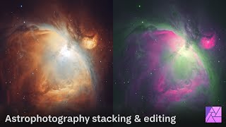Astrophotography stacking & editing (Affinity Photo) screenshot 3