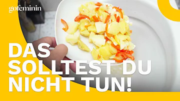 Kann man essen das Klo runterspülen?