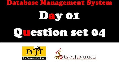 Data Base Task 04 |Create a Database Using MySQL Workbench |1st Year |Java Institute |Supun Chandima