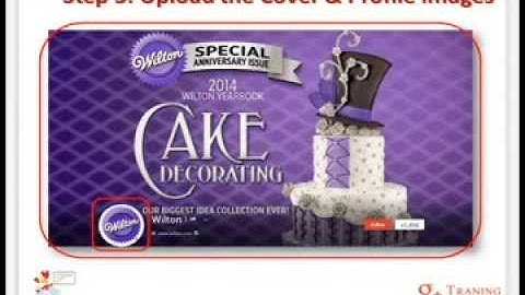 Seven Steps to Google Plus Marketing Success - Step 3: Upload the Cover and Profile Image