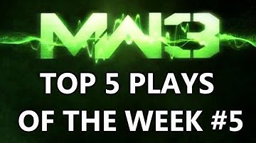 MW3 Top 5 Plays of The Week #5 (Modern Warfare 3)