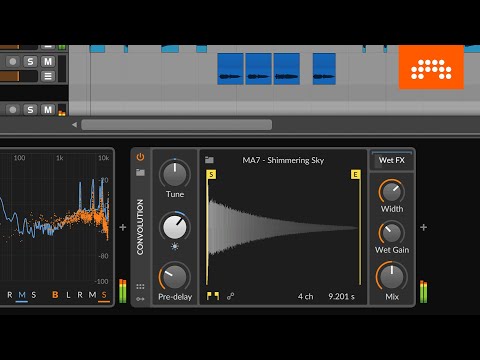 Convolution device – New in Bitwig Studio 4.3