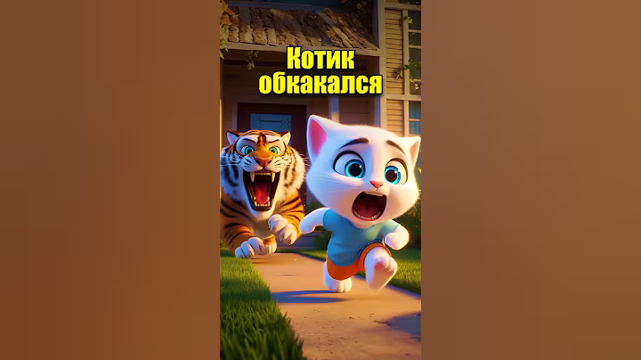 КОТИК ОБКАКАЛСЯ #мультик #dalle3 #chatgpt #aiart #aicat #ai #cats #юмор #ии #нейросеть #юмор #ии