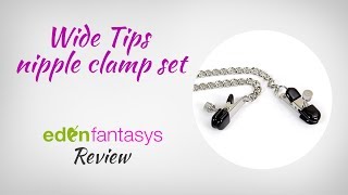 Wide tips nipple clamp set | Alligator Clamps Review