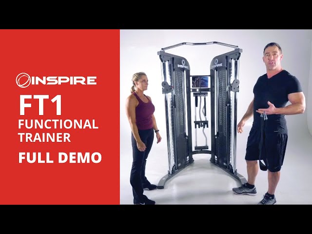 Inspire Fitness FT1 Functional Trainer Full Demo 