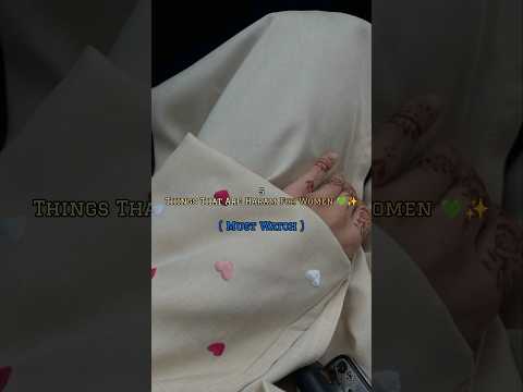 5 Things That Are Haram For Women Islam Islamicvideo Allah Muhammadﷺ Prophetmuhammad Shorts