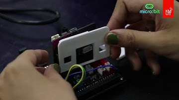 นวัตกรรมป้ายไฟแสดงค่าความชื้นอัจฉริยะ : microbit