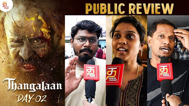 🔥Thangalaan Public Review | Chiyaan Vikram | Thangalaan Review | Thangalaan Public Talk | Day 02