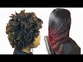 Watch me Slay:Silky blowout on natural hair/Silk blowout press on natural hair at home (Type 4)