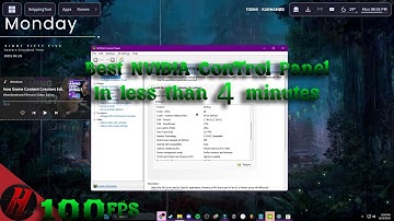 🔧 NVIDIA CONTROL PANEL: BEST SETTINGS FOR GAMING/FPS BOOST🔥 | Performance Optimization ✅2025