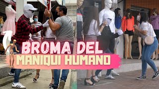 BROMA del MANIQUÍ ASUSTANDO A DESCONOCIDOS 😂