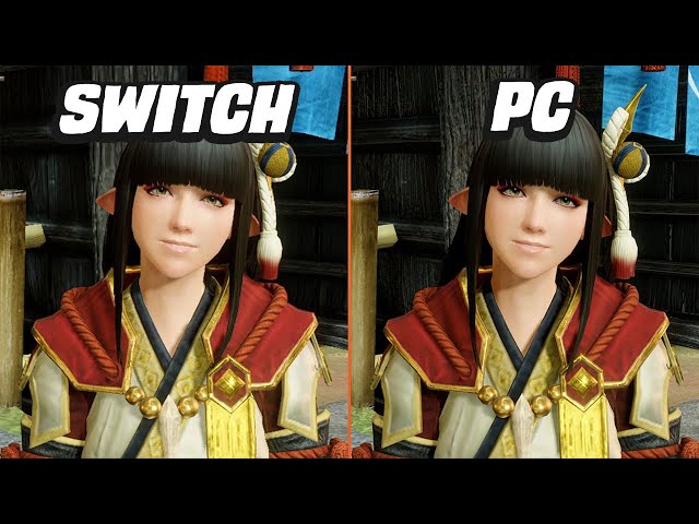 Monster Hunter Rise: PC vs Switch Comparison