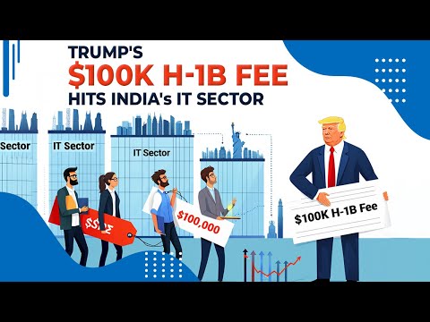 TRUMP'S $100K H-1B FEE HITS INDIA'S IT SECTOR - video from VARINDIA