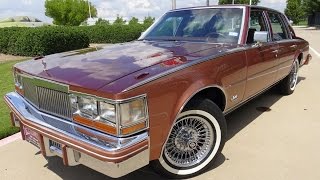 1979 Cadillac Seville Elegante  American Luxury Top Tier circa late 70s classic car