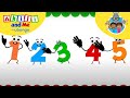 Count to 5 | Akili &amp; Me | Learning videos for kids