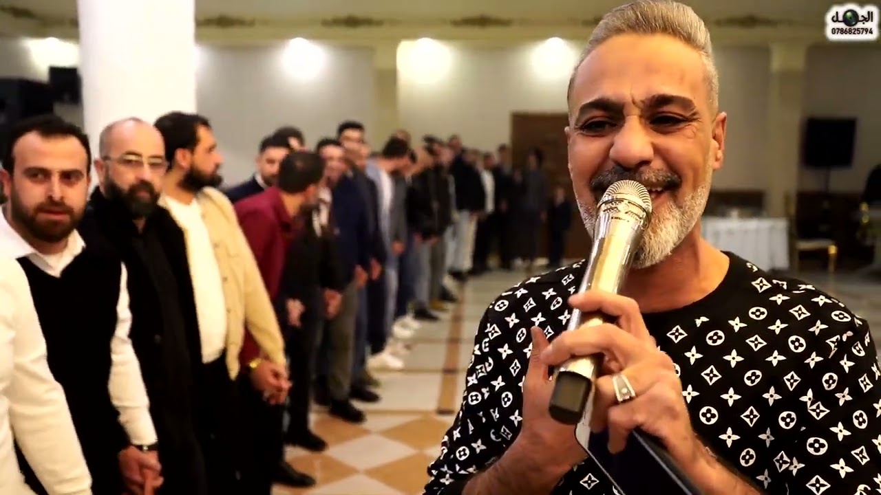 ‏الفنان احمد الوهيبي ‏ ‏حفل زفاف قصي الشرمان شاعر المجوز رائد العتيلي المخرج صقر الجمل