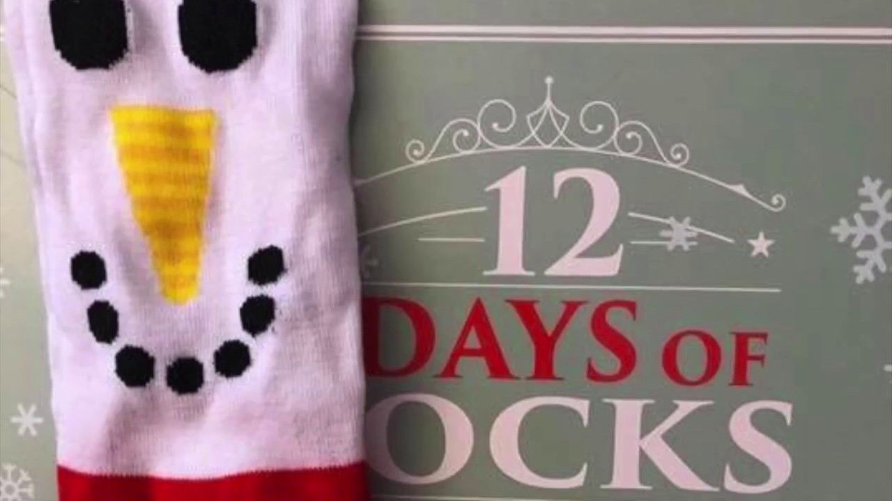 Vlogmas Day 1: 12 Days of Socks Unboxing! Target Christmas Socks!