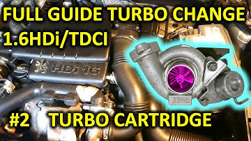 1.6HDi turbo replacement, the full guide (part 2/5: replacing turbo cartridge)