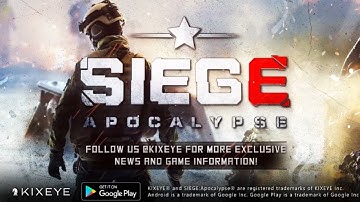 SIEGE: Apocalypse Gameplay - Android/IOS