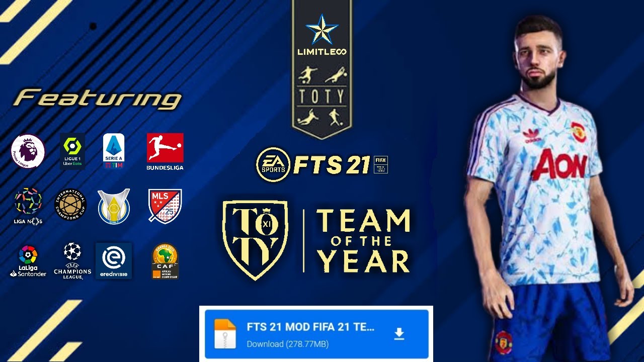 FTS 21 MOD FIFA 21 TEAM OF THE YEAR LATEST