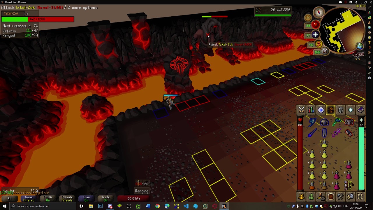 [FR] Inferno - Zuk fight | First Cape 11th try