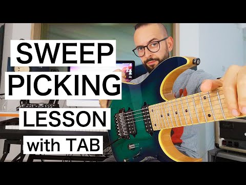 sweep-picking-lesson-(w/-tab)-#1-|-riccardo-gioggi-|-guitar-lesson---how-to---tutorial