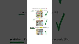 53: Lerne 5 deutsche Wörter! bieten, vor, schließen, pro, sonst 🇩🇪 #deutschlernen