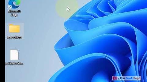 Bestand of map hernoemen in Windows 11