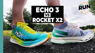 On Cloudboom Echo 3 vs HOKA Rocket X2: Two carbon contenders given the multi-tester treatment