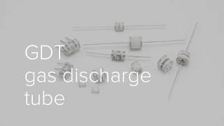 GDT gas discharge tube component