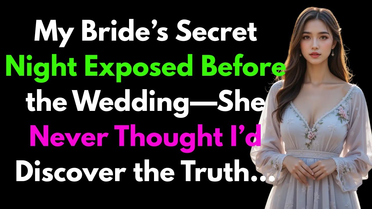 My Bride’s Secret Night Exposed Before the Wedding—She Never Thought I