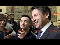 Conte superstar con gli atleti delle Special Olympics