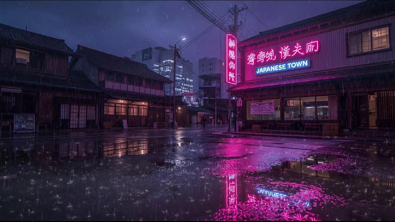 Rainy Night Lofi Mix 🌙 Calm Chillhop Beats to Relax, Study & Sleep #16