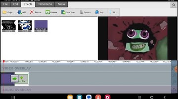 how to make deformed effect on videopad