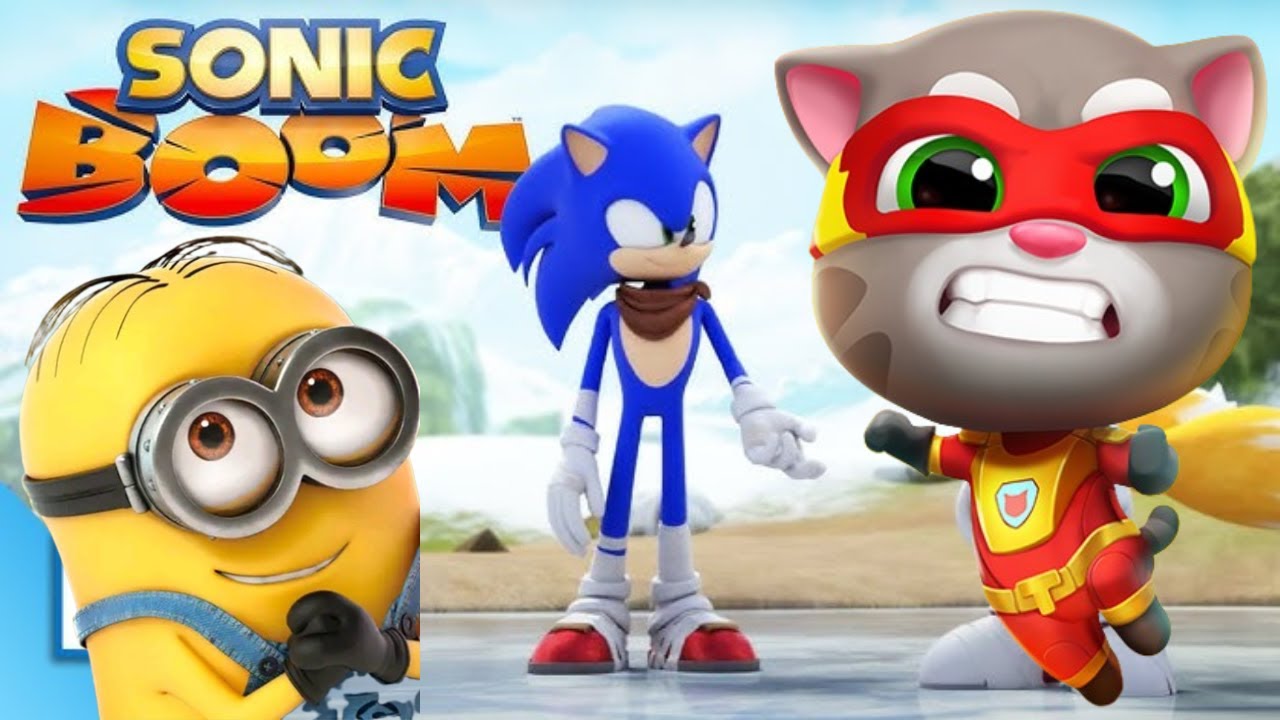 Talking Tom Hero Dash vs Minion Rush vs Sonic Dash 2 | #endlessrunner ...