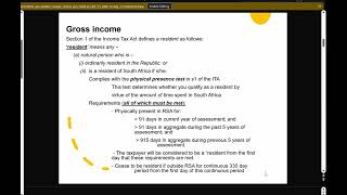 TAX1501 TUTORIAL CLASSES 15092025