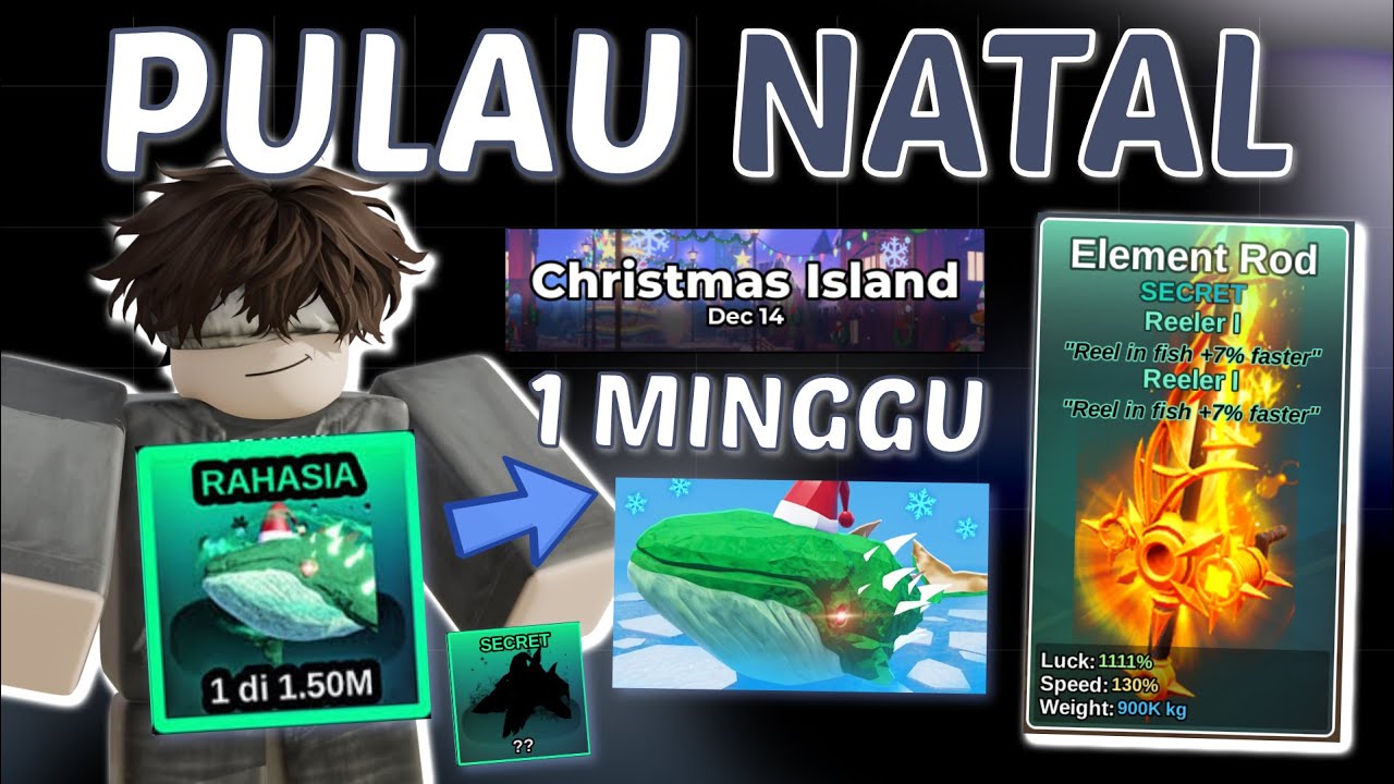 Mancing Emerald Winter Whale di FISH IT 1 Minggu Dapet Berapa?