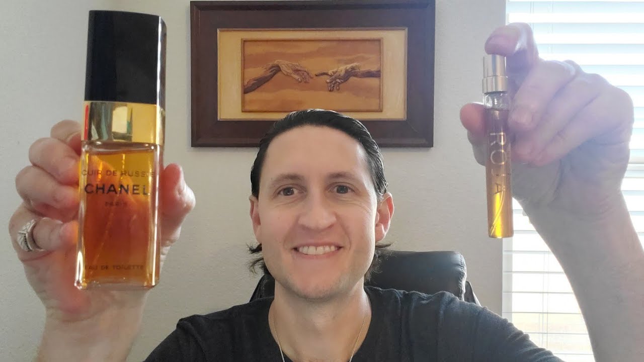 Comparison video between Roja Parfums Great Britain & Chanel Cuir de Russie  EDT 