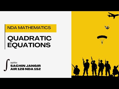 QUADRATIC EQUATIONS |