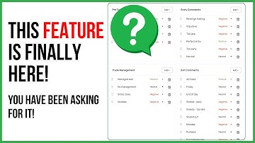 The feature many traders have been waiting for - Edgewonk June Update 2025