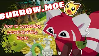 ANIMAL JAM: How to customize your clothing items in Burrow!